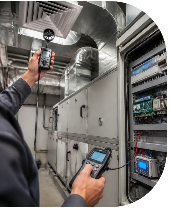 Пусконаладка системы вентиляции для частного дома в Ревде